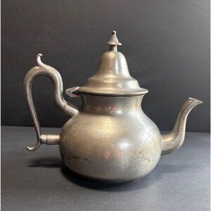 Woodbury Pewterers Teapot Henery Ford Edition Vintage 70s